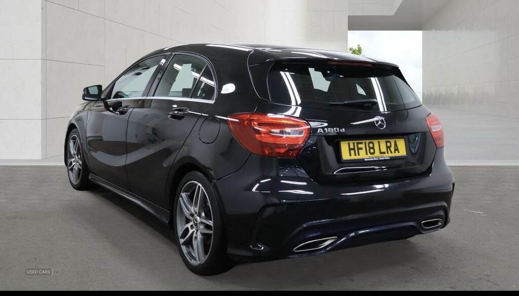 Mercedes-Benz A Class A180d Amg Line HF18LRA Black #3