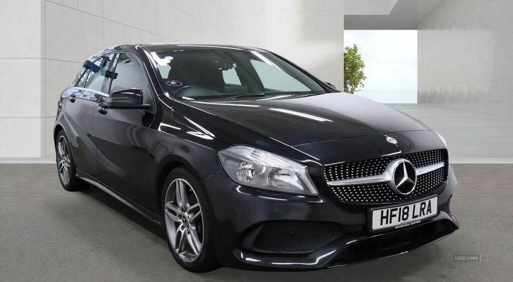 Mercedes-Benz A Class A180d Amg Line Black