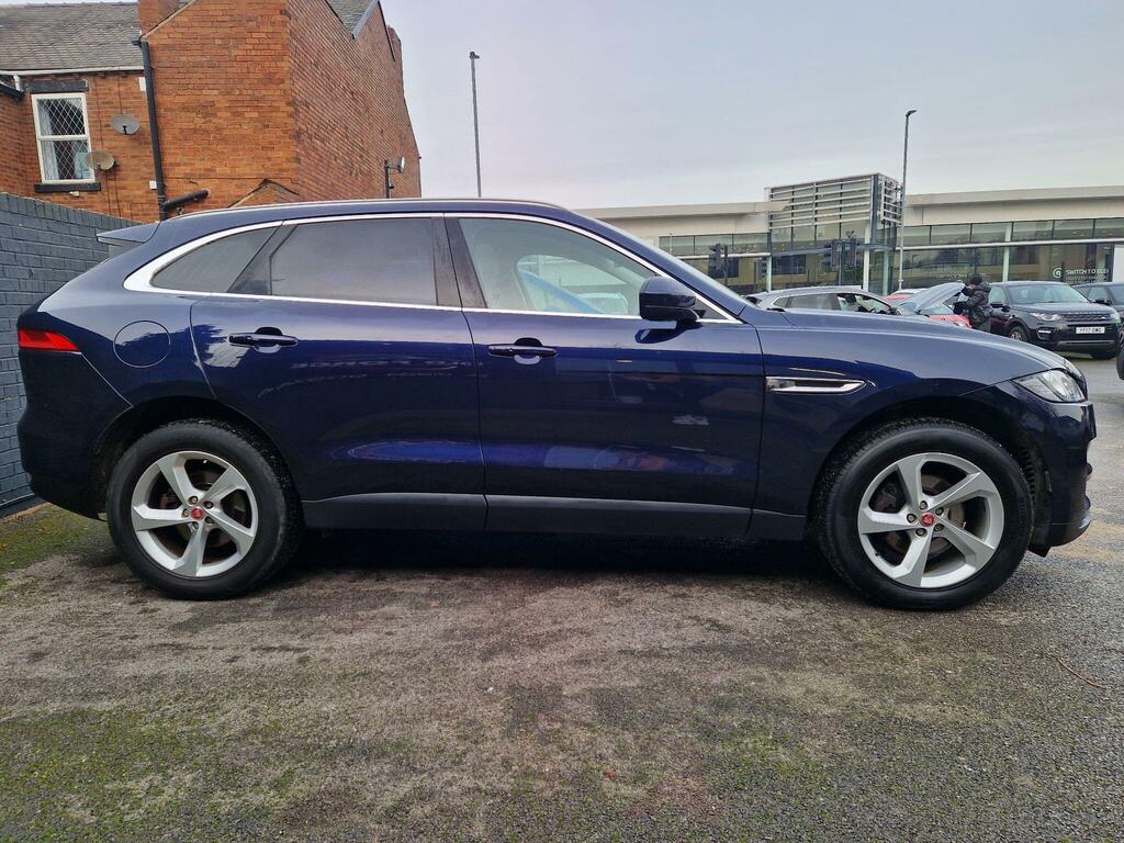 Jaguar F-Pace 2.0 D180 Portfolio Awd Euro 6 Ss KY17CWU Blue #6