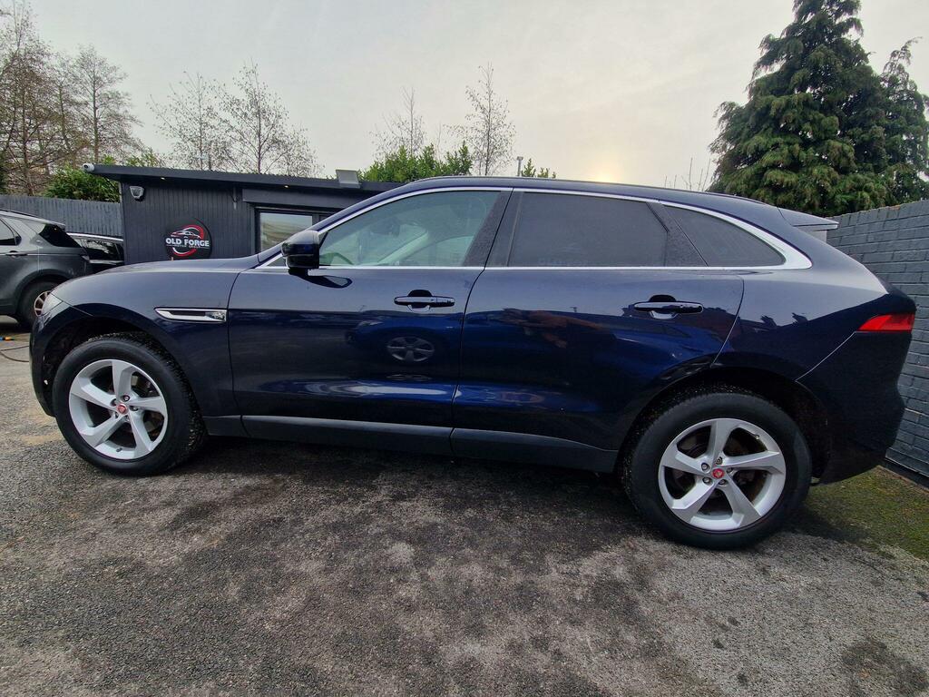 Jaguar F-Pace 2.0 D180 Portfolio Awd Euro 6 Ss KY17CWU Blue #5