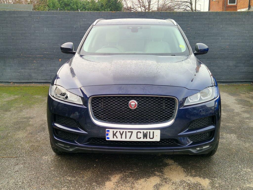 Jaguar F-Pace 2.0 D180 Portfolio Awd Euro 6 Ss KY17CWU Blue #3