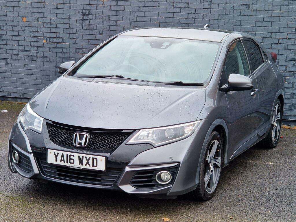Honda Civic 1.6 I-dtec Sr Euro 5 Ss YA16WXD Grey #4