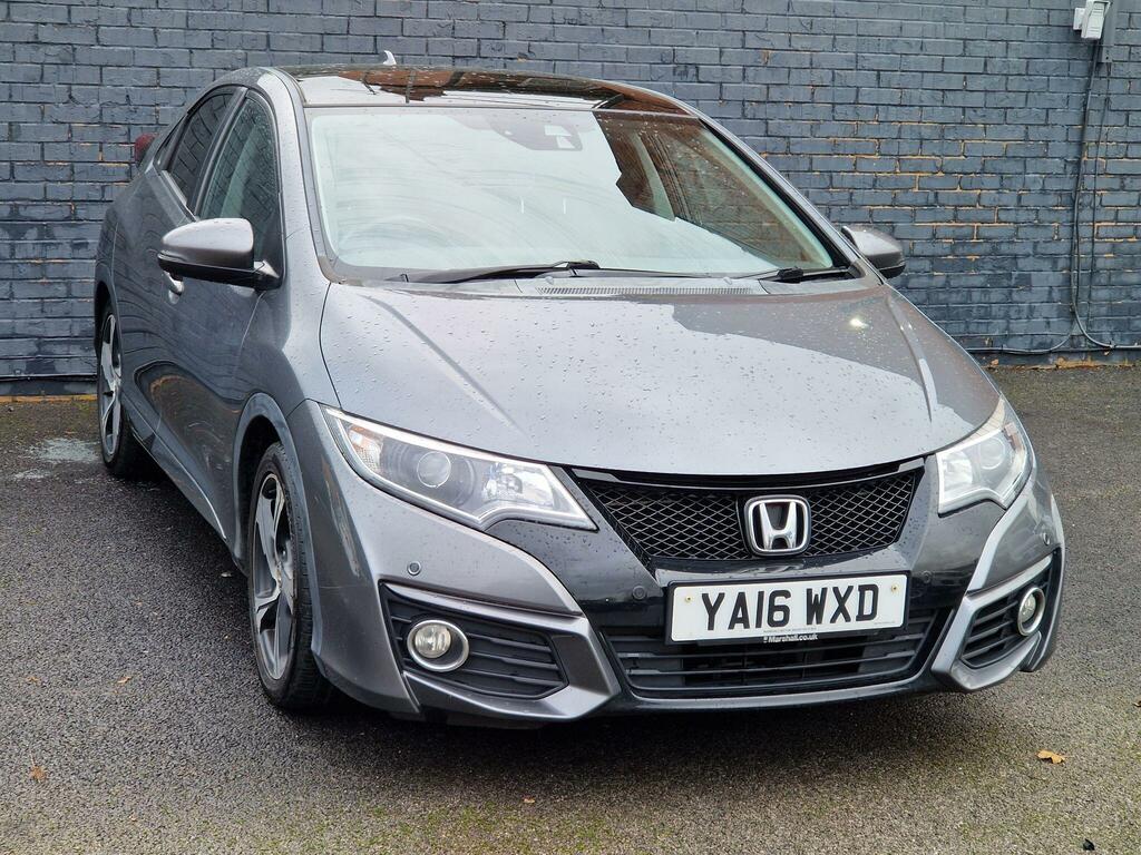 Honda Civic 1.6 I-dtec Sr Euro 5 Ss YA16WXD Grey #2