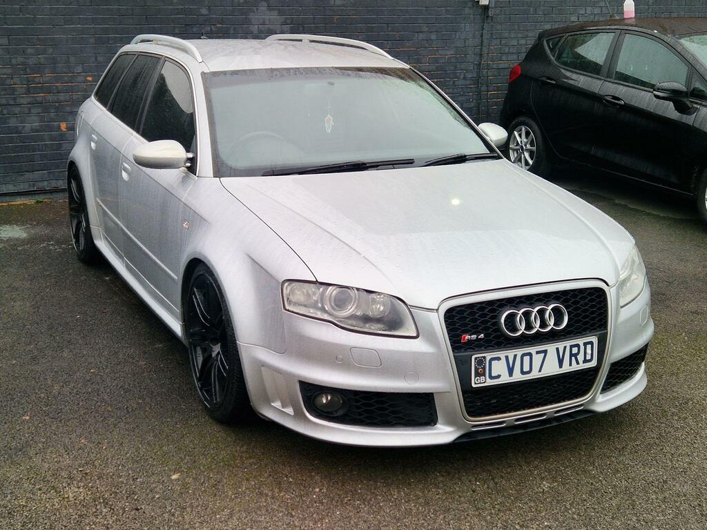 Audi RS4 Avant 4.2 Quattro CV07VRD Silver #2
