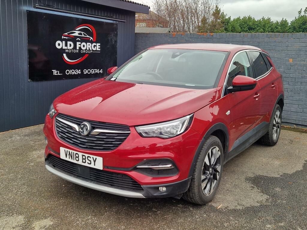 Vauxhall Grandland X 1.2 Turbo Sport Nav Euro 6 Ss Red