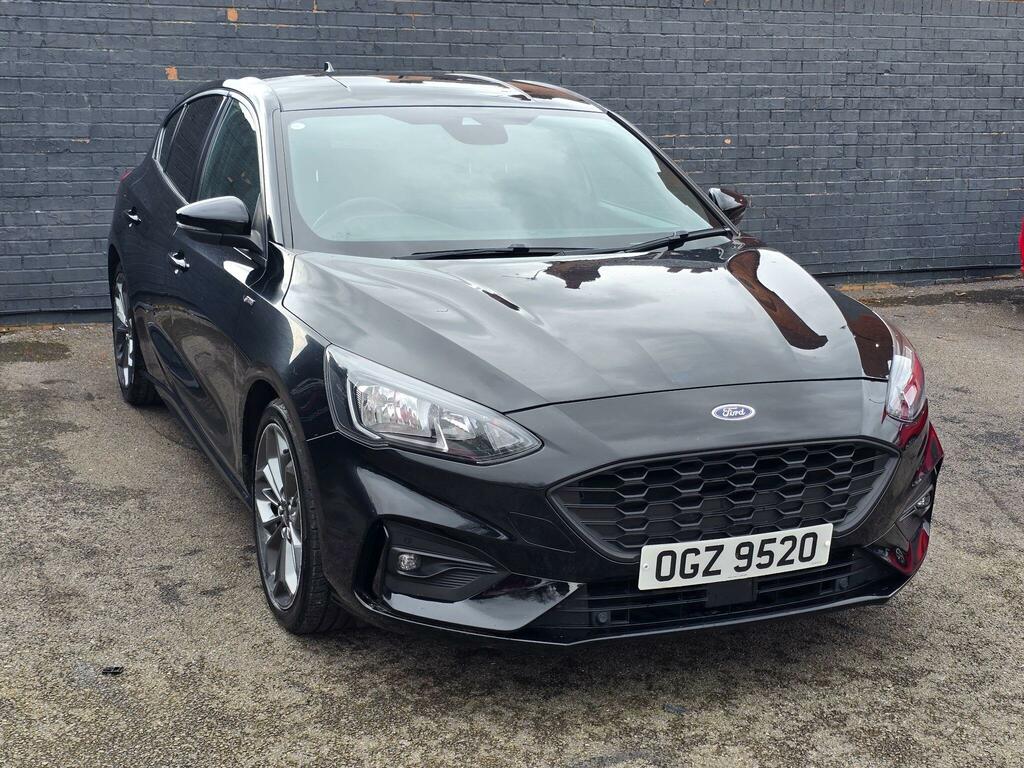 Ford Focus 1.5 Ecoblue St-line X Euro 6 Ss OGZ9520 Black #2