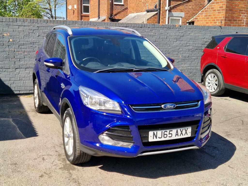 Ford Kuga 2.0 Tdci Titanium Awd Euro 6 Ss NJ65AXX Blue #2