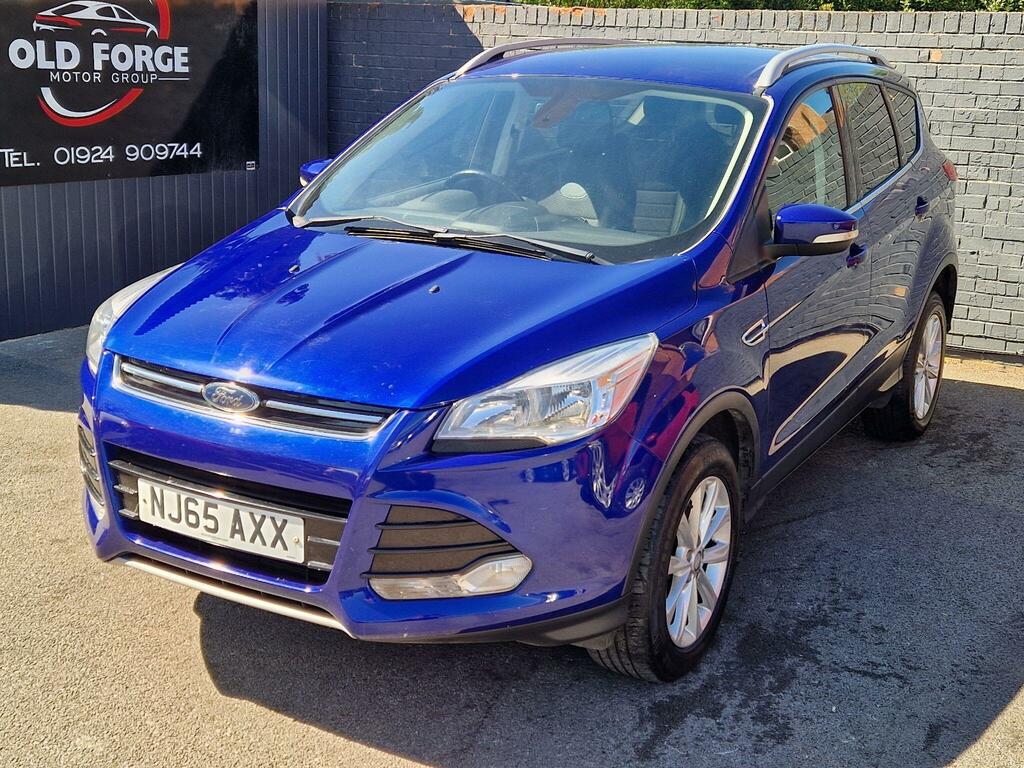 Ford Kuga 2.0 Tdci Titanium Awd Euro 6 Ss NJ65AXX Blue #4