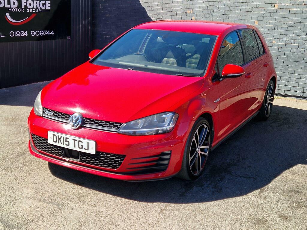 Volkswagen Golf 2.0 Tdi Bluemotion Tech Gtd Euro 6 Ss DK15TGJ Red #4