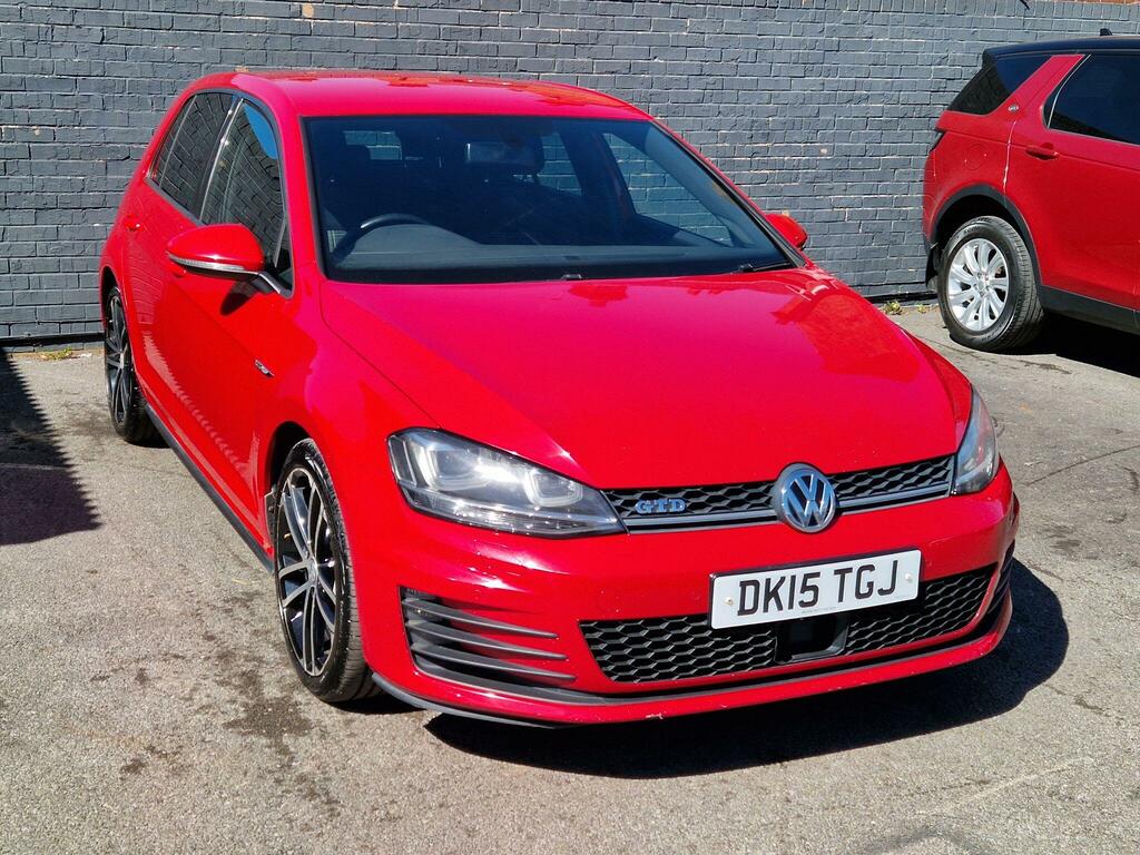 Volkswagen Golf 2.0 Tdi Bluemotion Tech Gtd Euro 6 Ss DK15TGJ Red #2
