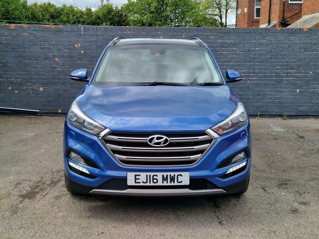Hyundai Tucson 2.0 Crdi Premium Se 4Wd Euro 6 EJ16MWC Blue #3