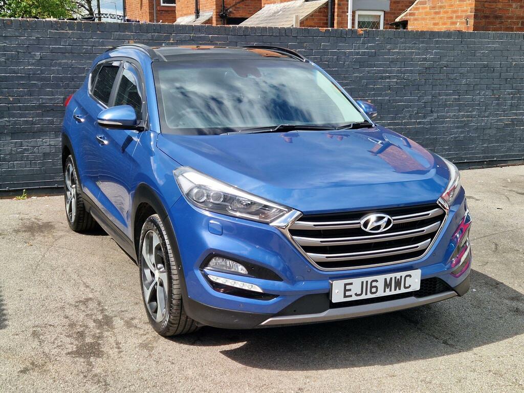 Hyundai Tucson 2.0 Crdi Premium Se 4Wd Euro 6 EJ16MWC Blue #2
