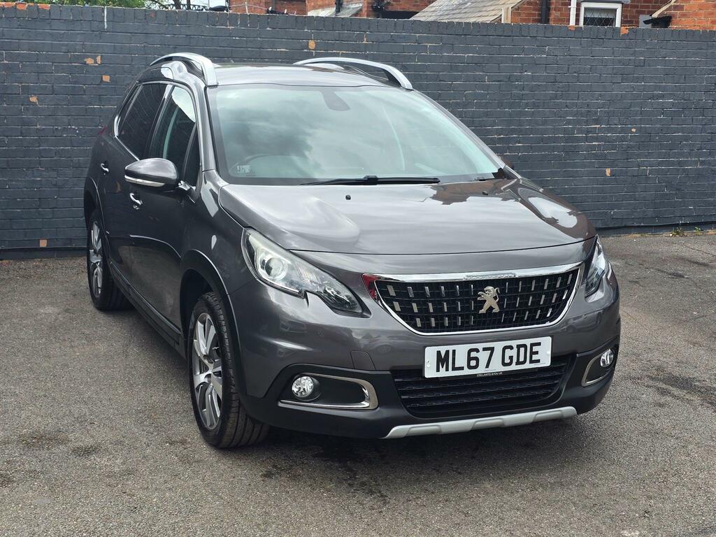 Peugeot 2008 1.2 Puretech Allure Eat Euro 6 Ss ML67GDE Grey #2