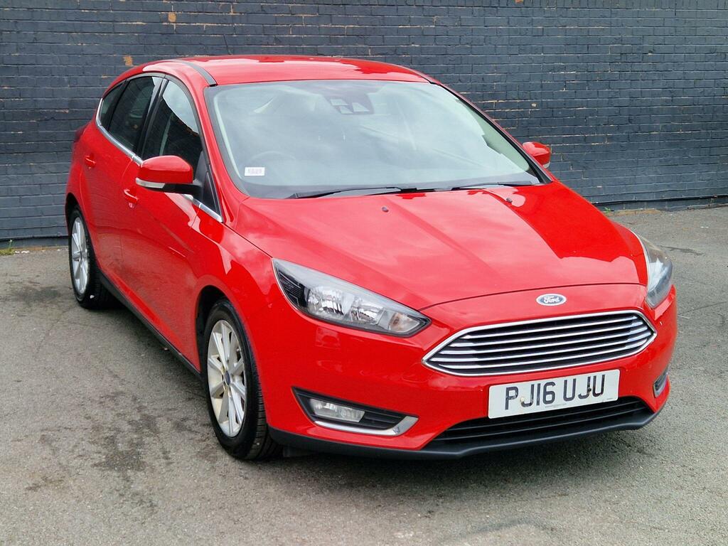 Ford Focus 1.0T Ecoboost Titanium Euro 6 Ss PJ16UJU Red #2