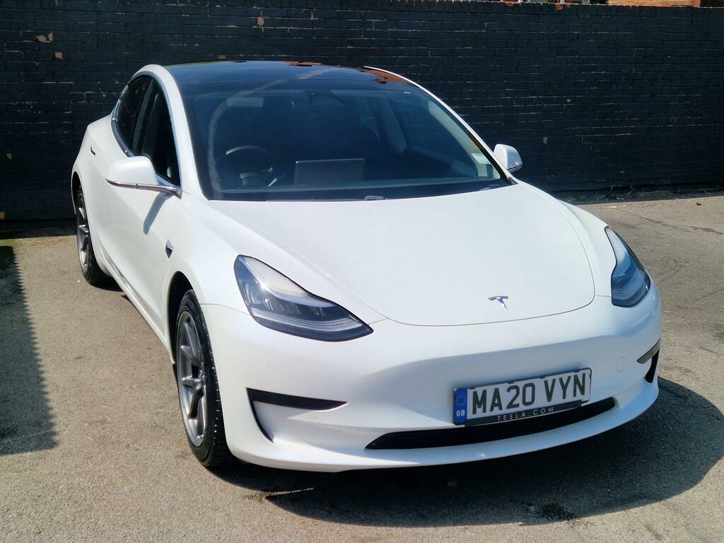 Tesla Model 3 Standard Range Plus Rwd MA20VYN White #2