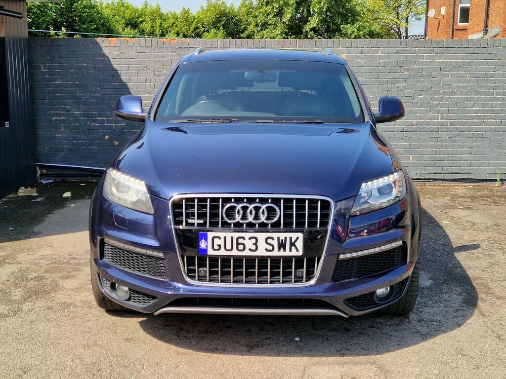 Audi Q7 3.0 Tdi V6 S Line Plus Tiptronic Quattro Euro 5 S GU63SWK Blue #3