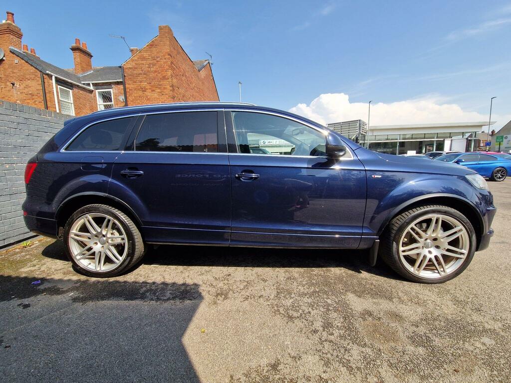 Audi Q7 3.0 Tdi V6 S Line Plus Tiptronic Quattro Euro 5 S GU63SWK Blue #6