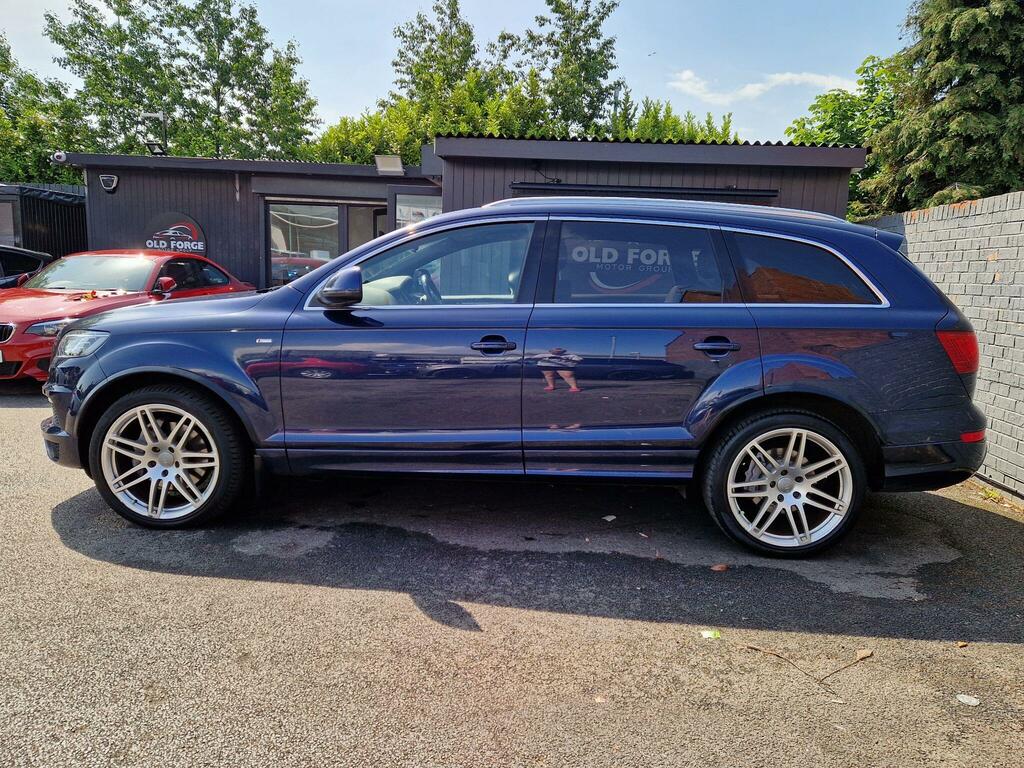 Audi Q7 3.0 Tdi V6 S Line Plus Tiptronic Quattro Euro 5 S GU63SWK Blue #5