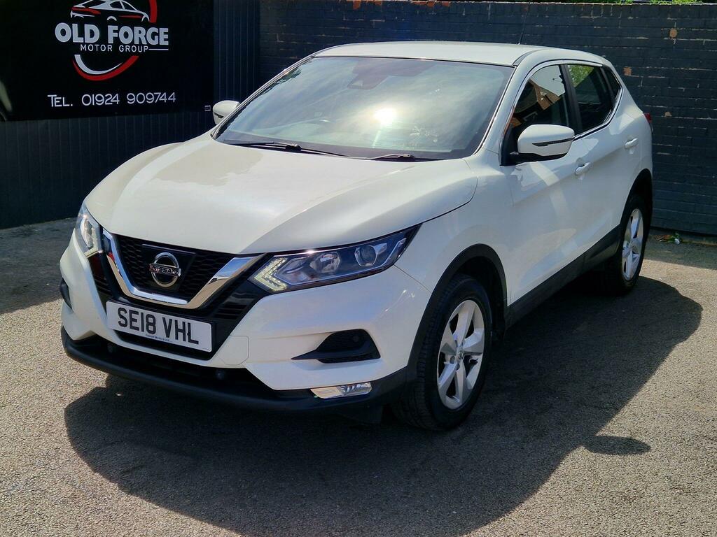 Nissan Qashqai 1.2 Dig-t Acenta Euro 6 Ss SE18VHL White #4