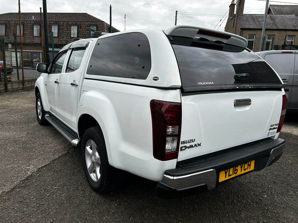 Isuzu D-Max 2.5Td Yukon Double Cab 4X4 White #4