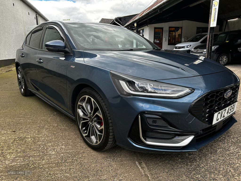Ford Focus 1.5 Ecoblue St-line Vignale Blue