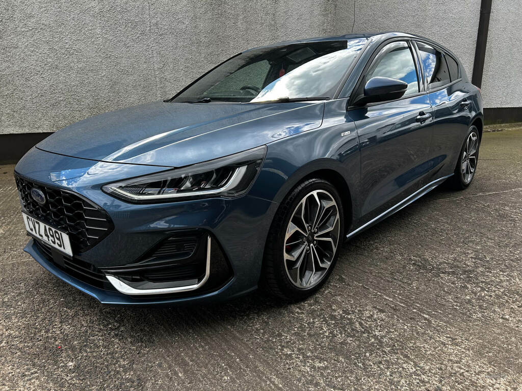 Ford Focus 1.5 Ecoblue St-line Vignale Blue #2
