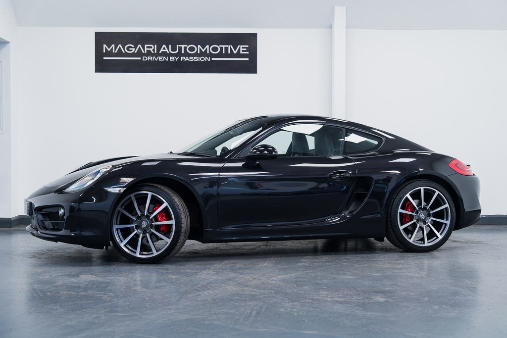 Porsche Cayman Petrol Black #4