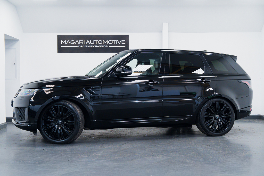 Land Rover Range Rover Sport Diesel OV18LZA Black #4