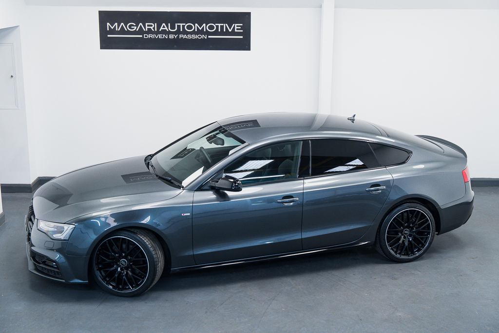 Audi A5 Tdi S Line Black Edition Plus CE65UPO Grey #5