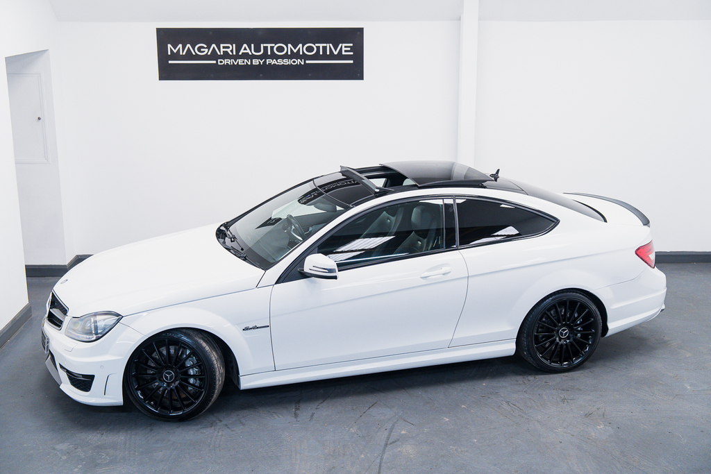 Mercedes-Benz C Class Petrol NV62OMX White #5