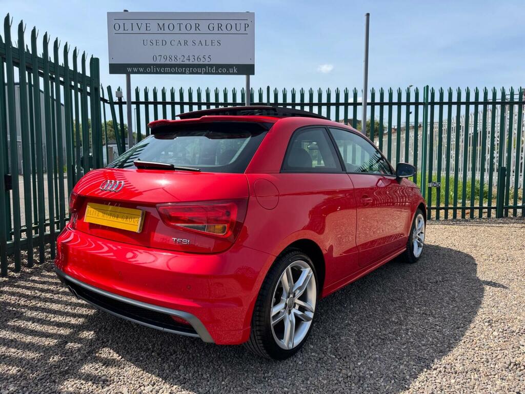 Audi A1 Hatchback 1.4 Tfsi S Line Euro 5 Ss 20141 Red #6