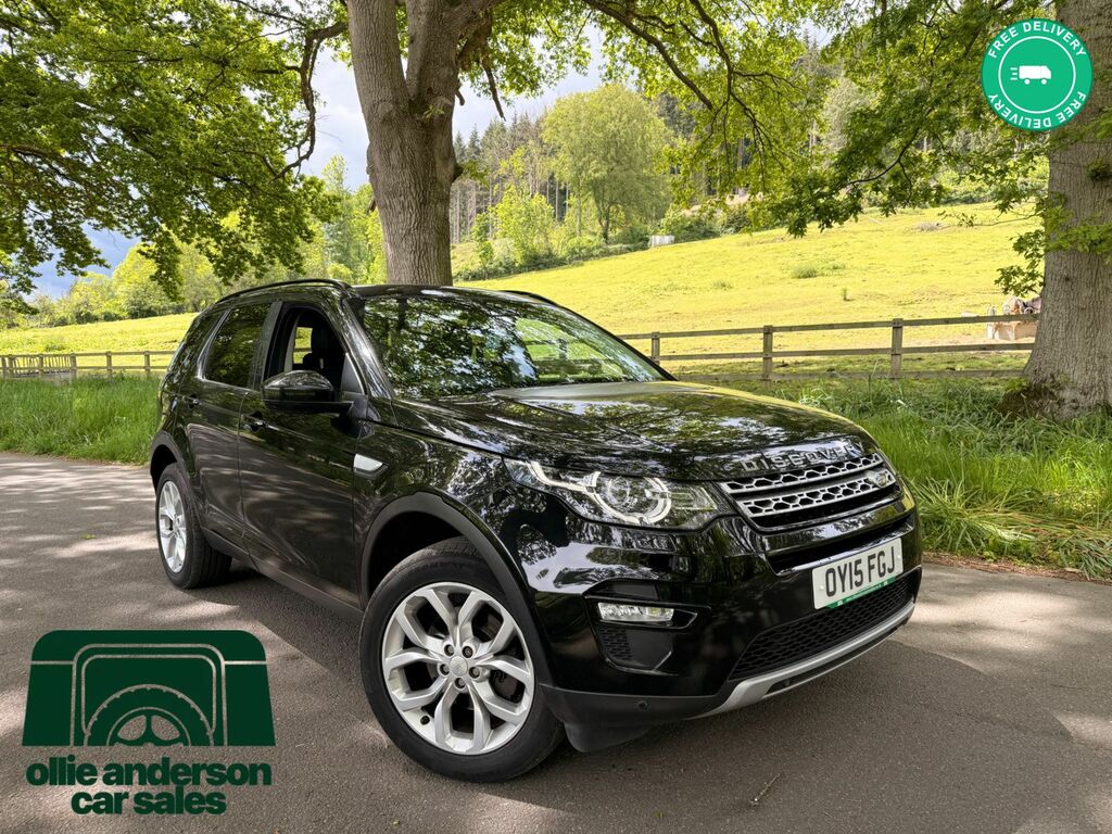 Land Rover Discovery Sport 2.2 Sd4 Hse Suv 4Wd Euro 5 Ss Black