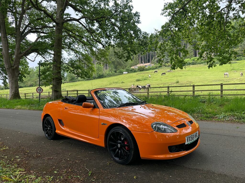 MG MGTF Convertible 1.8 Le 500 200858 Orange #19
