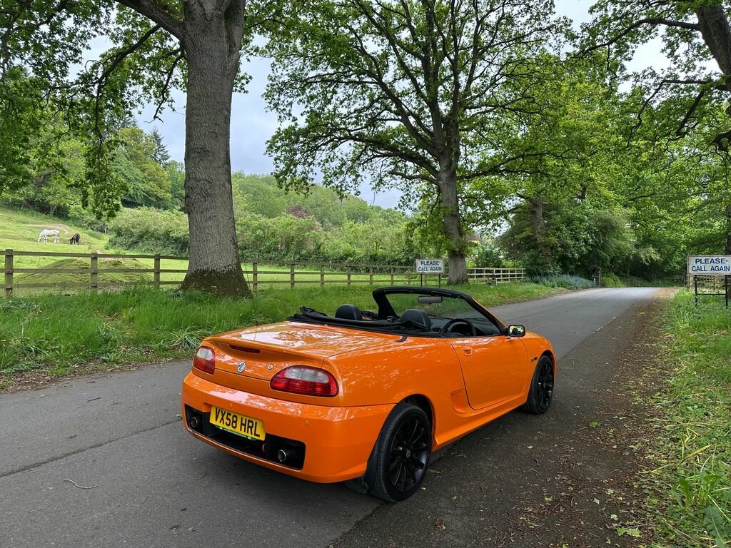 MG MGTF Convertible 1.8 Le 500 200858 Orange #21