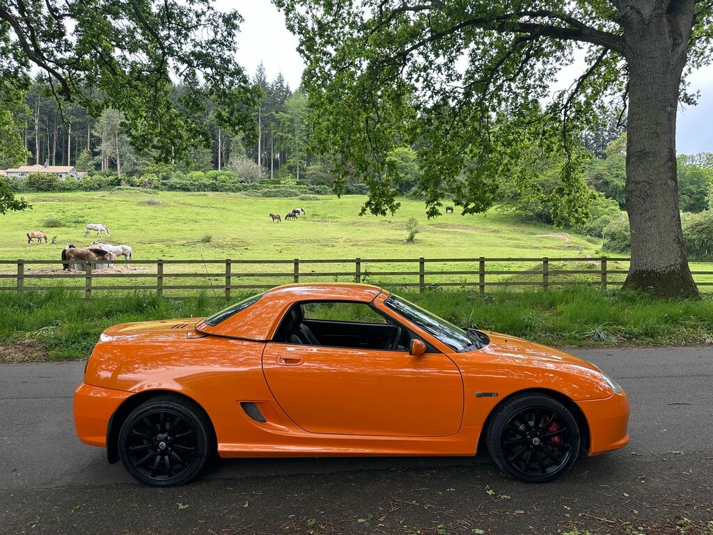 MG MGTF Convertible 1.8 Le 500 200858 Orange #2