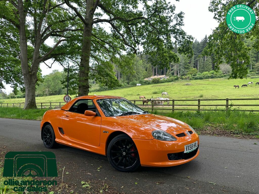 MG MGTF Convertible 1.8 Le 500 200858 Orange #1