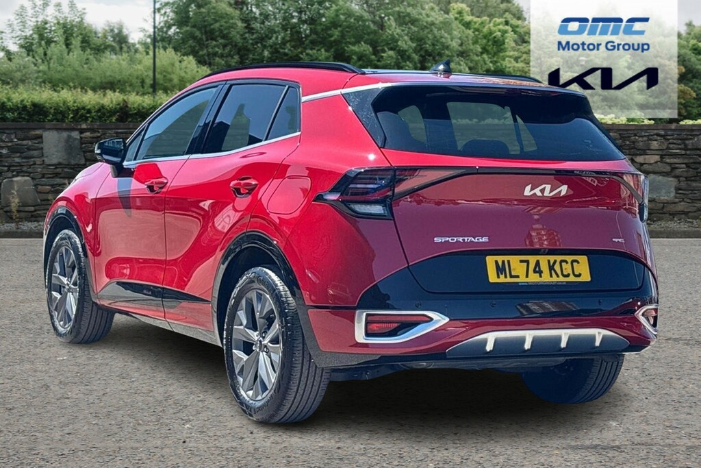 Kia Sportage 1.6T Gdi 207 Hev Gt-line S Awd ML74KCC Red #3