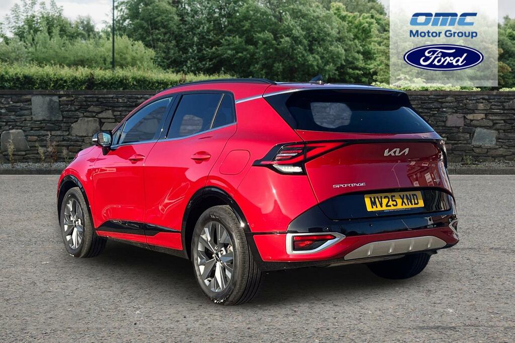 Kia Sportage 1.6T Gdi 207 Hev Gt-line S MV25XND Red #4