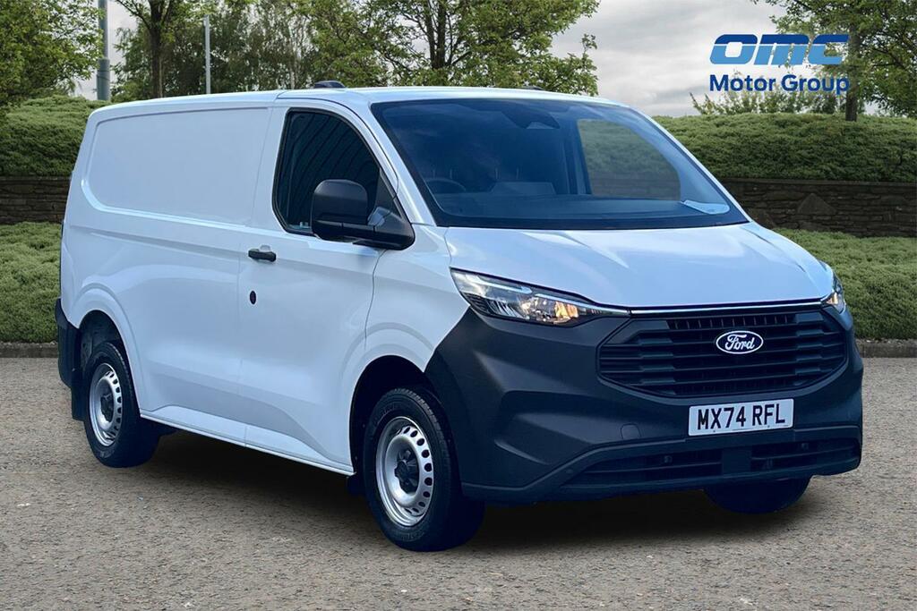 Ford Transit Custom 2.0 Ecoblue 110Ps H1 Van Leader MX74RFL White #2