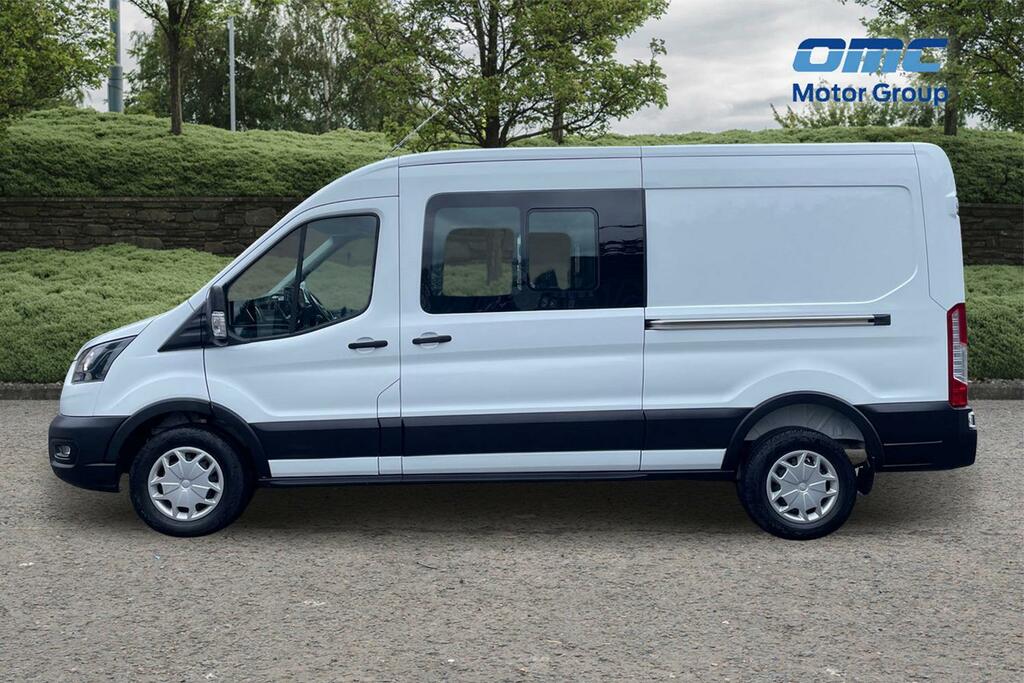 Ford Transit Custom 2.0 Ecoblue 130Ps H2 Trend Double Cab Van CK24FFB White #5