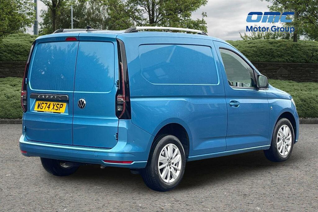 Volkswagen Caddy 2.0 Tdi 122Ps Commerce Pro Van Dsg Blue #4