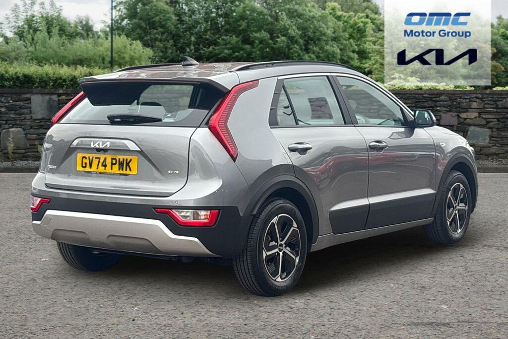Kia Niro 1.6 Gdi 127 Hybrid 2 Nav Dct GV74PWK Grey #3