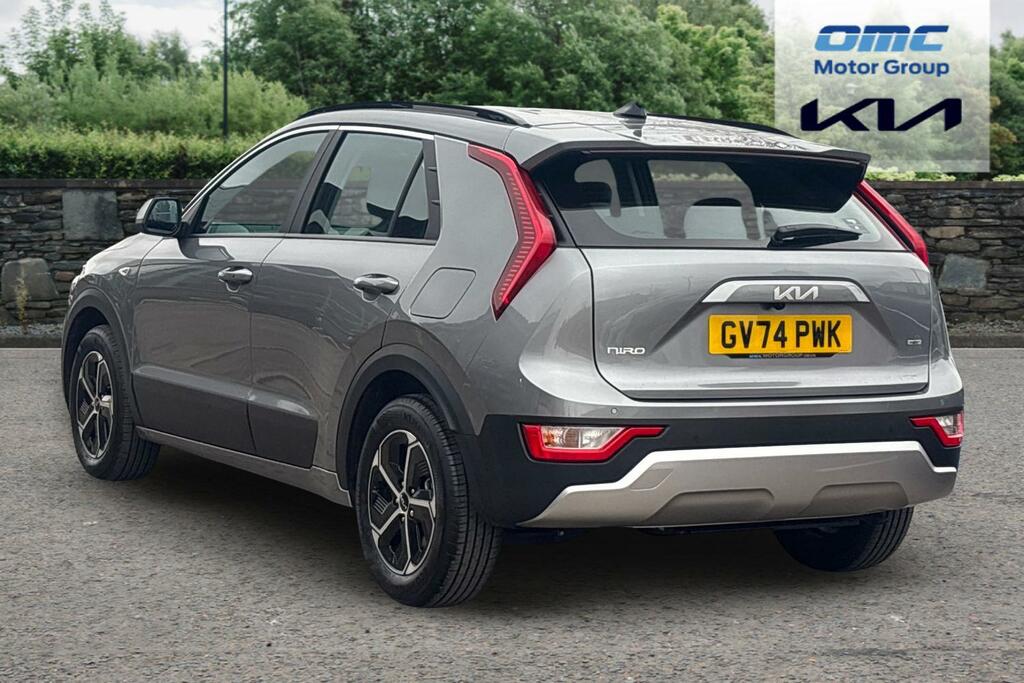Kia Niro 1.6 Gdi 127 Hybrid 2 Nav Dct GV74PWK Grey #4