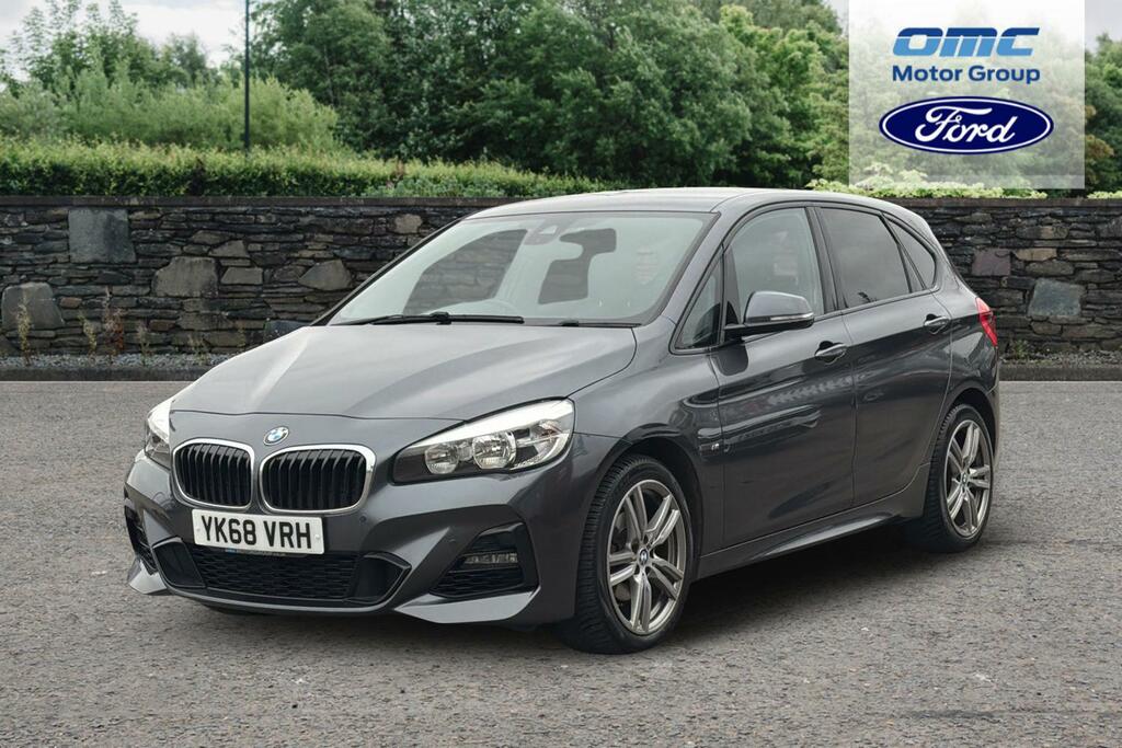 BMW 2 Series 218I M Sport Step YK68VRH Grey #2