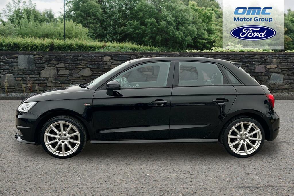 Audi A1 1.4 Tfsi S Line Nav S Tronic MW18OKF Black #6