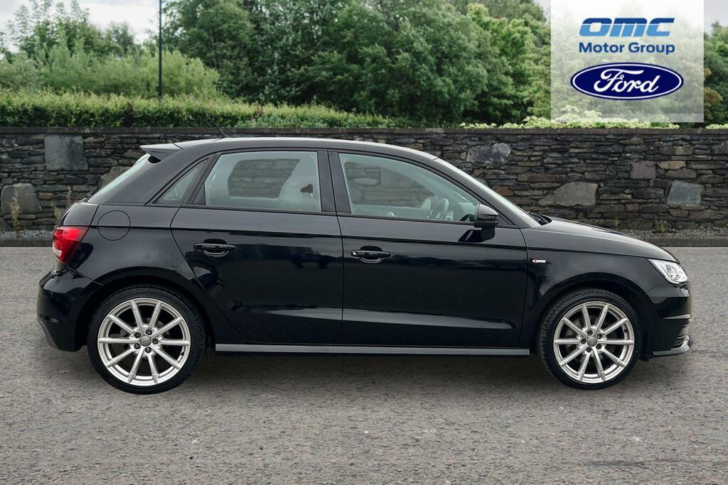 Audi A1 1.4 Tfsi S Line Nav S Tronic MW18OKF Black #5