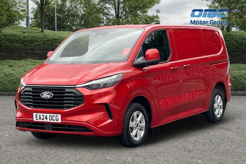 Ford Transit Custom 2.0 Ecoblue 136Ps H1 Van Limited Red