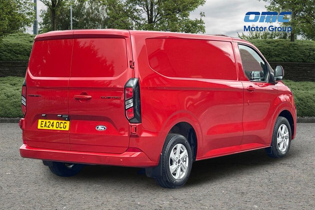 Ford Transit Custom 2.0 Ecoblue 136Ps H1 Van Limited EA24OCG Red #4