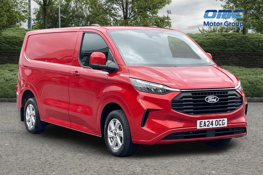 Ford Transit Custom 2.0 Ecoblue 136Ps H1 Van Limited EA24OCG Red #2