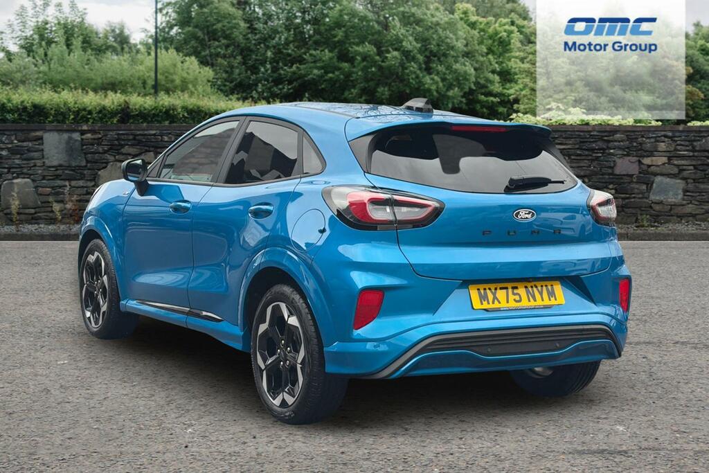 Ford Puma 1.0 Ecoboost Hybrid Mhev St-line X Dct MX75NYM Blue #4